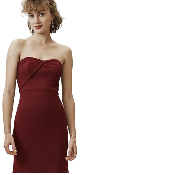 New NWT SOLD OUT BHLDN Anthropologie‎ Delilah Dress Mob Wife Mafia - Picture 2 of 11